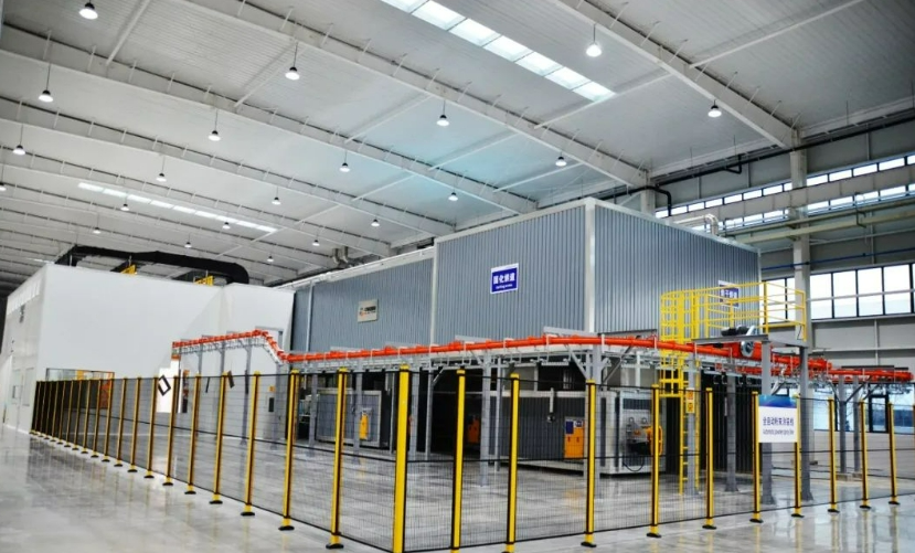 項目一期即將竣工投產(chǎn)！引進(jìn)國全自動靜電粉末噴涂等6條生產(chǎn)線