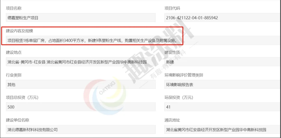 趣涂網(wǎng)：2024年上半年粉末涂料新建項目匯總